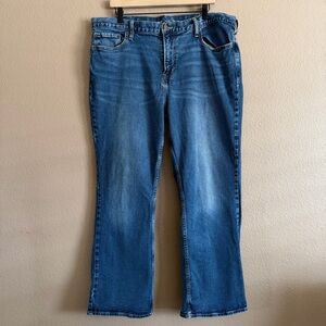 Old Navy Boot-Cut Built in Flex Blue Jeans Size 40x30
